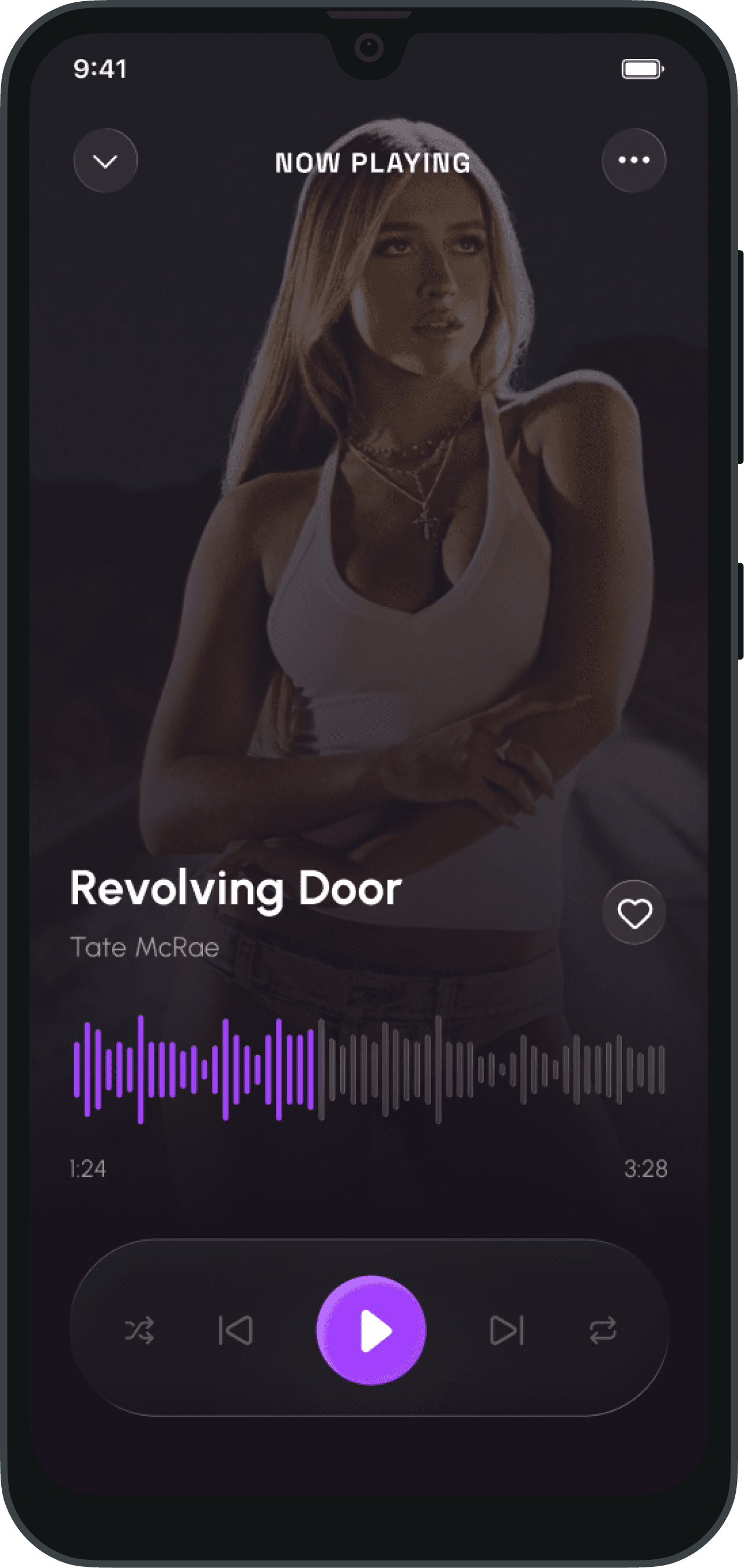Financial app — main chat screen Android